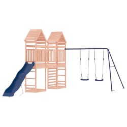 vidaXL Parque infantil de exterior madera maciza Douglas3156935