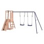 vidaXL Parque infantil de exterior madera maciza Douglas vidaXL Parque infantil de exterior madera maciza Douglas