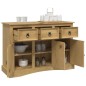 vidaXL Aparador Corona madera maciza pino mexicano 115x43x79,5 cm vidaXL Aparador Corona madera maciza pino mexicano 115x43x79,5 cm