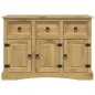 vidaXL Aparador Corona madera maciza pino mexicano 115x43x79,5 cm vidaXL Aparador Corona madera maciza pino mexicano 115x43x79,5 cm