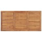 vidaXL Conjunto de comedor de jardín 5 piezas madera maciza de teca