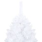vidaXL Árbol de Navidad preiluminado con luces y bolas blanco 120 cm vidaXL Árbol de Navidad preiluminado con luces y bolas blanco 120 cm