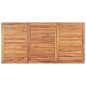 vidaXL Juego de comedor para jardín 4 piezas madera maciza de teca