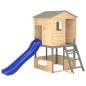 vidaXL Parque infantil de exterior madera maciza de abeto vidaXL Parque infantil de exterior madera maciza de abeto