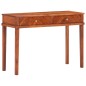 vidaXL Mesa consola de madera maciza de acacia 110x40x76 cm vidaXL Mesa consola de madera maciza de acacia 110x40x76 cm