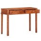 vidaXL Mesa consola de madera maciza de acacia 110x40x76 cm vidaXL Mesa consola de madera maciza de acacia 110x40x76 cm