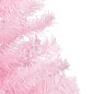 vidaXL Árbol de Navidad preiluminado con luces y bolas rosa 240 cm vidaXL Árbol de Navidad preiluminado con luces y bolas rosa 240 cm