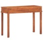 vidaXL Mesa consola de madera maciza de acacia 110x40x76 cm vidaXL Mesa consola de madera maciza de acacia 110x40x76 cm
