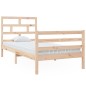 vidaXL Estructura de cama madera maciza 90x200 cm vidaXL Estructura de cama madera maciza 90x200 cm