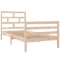 vidaXL Estructura de cama madera maciza 90x200 cm vidaXL Estructura de cama madera maciza 90x200 cm