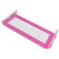 vidaXL Barandilla de seguridad cama de niño 2 uds rosa 102x42 cm vidaXL Barandilla de seguridad cama de niño 2 uds rosa 102x42 cm