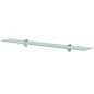 vidaXL Estantes flotantes 2 unidades vidrio 8 mm 70x10 cm vidaXL Estantes flotantes 2 unidades vidrio 8 mm 70x10 cm