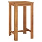 vidaXL Mesa y taburetes altos de jardín 3 pzas madera maciza acacia vidaXL Mesa y taburetes altos de jardín 3 pzas madera maciza acacia