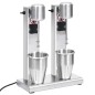 vidaXL Batidora de batidos con doble vaso de acero inoxidable 2 L vidaXL Batidora de batidos con doble vaso de acero inoxidable 2 L