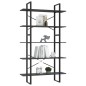 vidaXL Estantería 5 niveles madera ingeniería gris 100x30x175 cm vidaXL Estantería 5 niveles madera ingeniería gris 100x30x175 cm