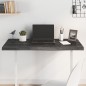 vidaXL Tablero mesa madera roble tratada gris oscuro 100x60x(2-4) cm