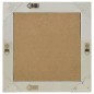 vidaXL Espejo de pared estilo barroco plateado 50x50 cm vidaXL Espejo de pared estilo barroco plateado 50x50 cm
