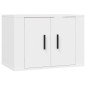 vidaXL Set de muebles para TV 5 piezas madera contrachapada blanco