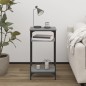 vidaXL Mesa auxiliar madera contrachapada gris Sonoma 40x30x75 cm vidaXL Mesa auxiliar madera contrachapada gris Sonoma 40x30x75 cm