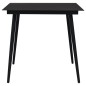 vidaXL Juego de comedor de jardín 5 piezas ratán PVC negro vidaXL Juego de comedor de jardín 5 piezas ratán PVC negro