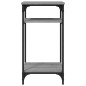vidaXL Mesa auxiliar madera contrachapada gris Sonoma 40x30x75 cm vidaXL Mesa auxiliar madera contrachapada gris Sonoma 40x30x75 cm