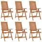 vidaXL Juego de comedor para jardín 7 pzas madera maciza de eucalipto vidaXL Juego de comedor para jardín 7 pzas madera maciza de eucalipto