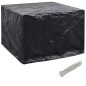 vidaXL Fundas de muebles de jardín 2 uds 8 ojales 122x112x98 cm vidaXL Fundas de muebles de jardín 2 uds 8 ojales 122x112x98 cm