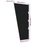 vidaXL Panel lateral puerta de carpa 2 piezas vidrio templado negro vidaXL Panel lateral puerta de carpa 2 piezas vidrio templado negro