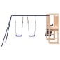 vidaXL Parque infantil de exterior madera maciza de pino vidaXL Parque infantil de exterior madera maciza de pino