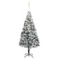 vidaXL Árbol de Navidad con luces LEDs, bolas y nieve verde 400 cm vidaXL Árbol de Navidad con luces LEDs, bolas y nieve verde 400 cm