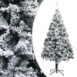 vidaXL Árbol de Navidad con luces LEDs, bolas y nieve verde 400 cm vidaXL Árbol de Navidad con luces LEDs, bolas y nieve verde 400 cm