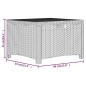 vidaXL Caja de almacenaje de jardín ratán PP marrón 60x54x41 cm vidaXL Caja de almacenaje de jardín ratán PP marrón 60x54x41 cm