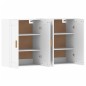 vidaXL Armarios de pared 2 uds madera de ingeniería blanco vidaXL Armarios de pared 2 uds madera de ingeniería blanco