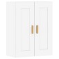 vidaXL Armarios de pared 2 uds madera de ingeniería blanco vidaXL Armarios de pared 2 uds madera de ingeniería blanco
