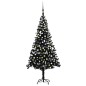 vidaXL Árbol de Navidad preiluminado con luces y bolas negro 240 cm vidaXL Árbol de Navidad preiluminado con luces y bolas negro 240 cm