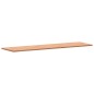 vidaXL Tablero de banco de trabajo madera maciza de haya 200x55x2,5 cm vidaXL Tablero de banco de trabajo madera maciza de haya 200x55x2,5 cm