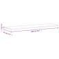 vidaXL Tablero de banco de trabajo madera maciza de haya 200x55x2,5 cm vidaXL Tablero de banco de trabajo madera maciza de haya 200x55x2,5 cm