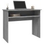 vidaXL Escritorio de madera contrachapada gris Sonoma 90x50x74 cm vidaXL Escritorio de madera contrachapada gris Sonoma 90x50x74 cm