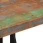 vidaXL Mesa alta de hierro y madera maciza reciclada 55x55x107 cm vidaXL Mesa alta de hierro y madera maciza reciclada 55x55x107 cm