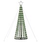 vidaXL Árbol de Navidad cono de luz 275 LEDs blanco frío 180 cm vidaXL Árbol de Navidad cono de luz 275 LEDs blanco frío 180 cm