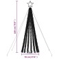 vidaXL Árbol de Navidad cono de luz 275 LEDs de colores 180 cm vidaXL Árbol de Navidad cono de luz 275 LEDs de colores 180 cm