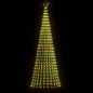vidaXL Árbol de Navidad cono de luz 688 LEDs de colores 300 cm vidaXL Árbol de Navidad cono de luz 688 LEDs de colores 300 cm