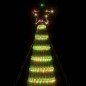 vidaXL Árbol de Navidad cono de luz 688 LEDs de colores 300 cm vidaXL Árbol de Navidad cono de luz 688 LEDs de colores 300 cm
