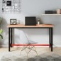 vidaXL Tablero de banco de trabajo madera maciza de haya 150x55x2,5 cm vidaXL Tablero de banco de trabajo madera maciza de haya 150x55x2,5 cm