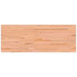 vidaXL Tablero de banco de trabajo madera maciza de haya 150x55x2,5 cm