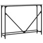 vidaXL Mesa consola madera de ingeniería gris Sonoma 102x22,5x75 cm