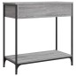 vidaXL Mesa consola madera de ingeniería gris Sonoma 75x34,5x75 cm vidaXL Mesa consola madera de ingeniería gris Sonoma 75x34,5x75 cm