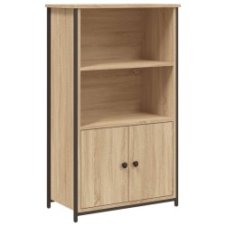 vidaXL Aparador alto madera de ingeniería roble Sonoma 62x32x103,5 cm