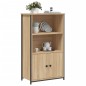 vidaXL Aparador alto madera de ingeniería roble Sonoma 62x32x103,5 cm vidaXL Aparador alto madera de ingeniería roble Sonoma 62x32x103,5 cm