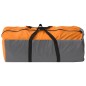 vidaXL Tienda de campaña iglú 8 personas gris y naranja 650x240x190 cm vidaXL Tienda de campaña iglú 8 personas gris y naranja 650x240x190 cm